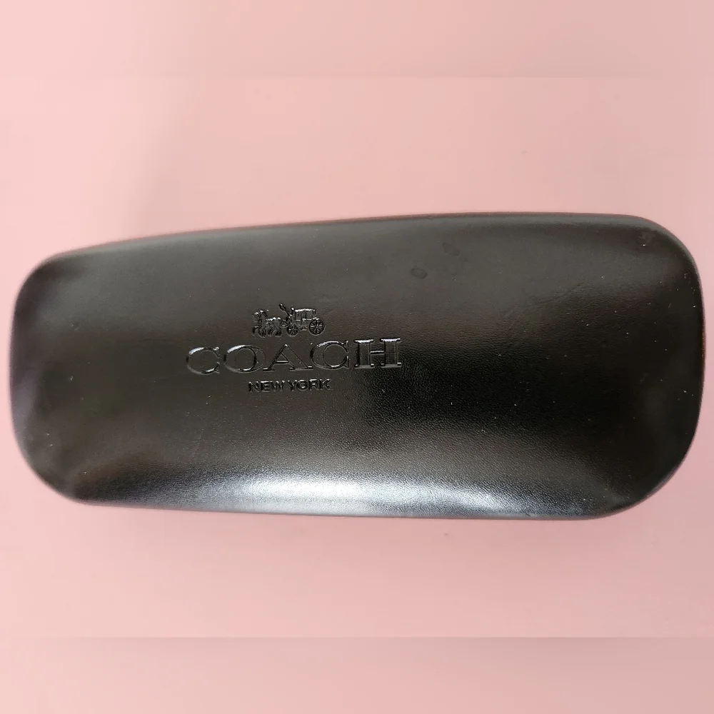 Coach Black Hard Clamshell Glasses/Sunglasses Case